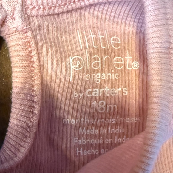 Adorable Pink Sleeveless Kids Romper - Picture 2 of 2